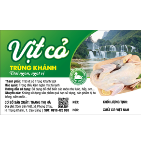 Vịt cỏ Trùng Khánh