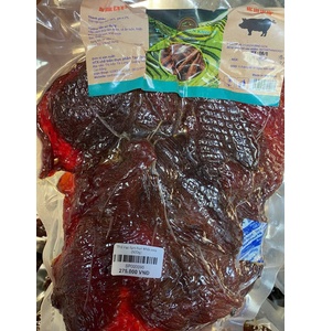 Thịt nạc lợn hun khói mía