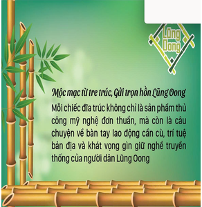 Đĩa trúc Lũng Oong