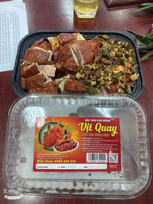 Vịt quay Thiên Hào Hồng Định