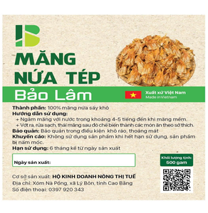 Măng nứa tép Bảo Lâm