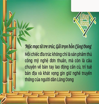 Đĩa trúc Lũng Oong