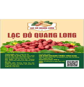 LẠC ĐỎ QUANG LONG (OCOP 3 sao)