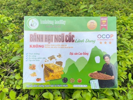 Bánh hạt ngũ cốc Lãnh Dung