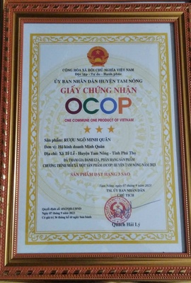 Rượu ngô Minh Quân