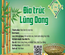 Đĩa trúc Lũng Oong