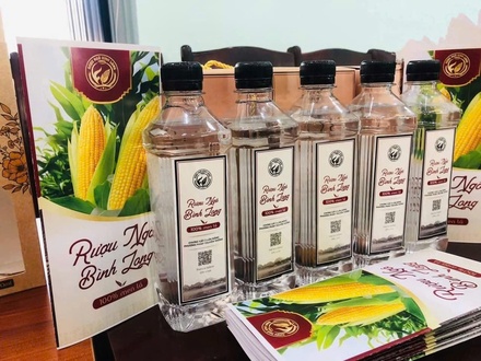 Rượu ngô Bình Long