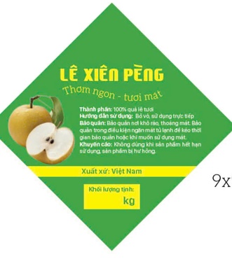 Lê Xiên Pèng (OCOP 3 sao)