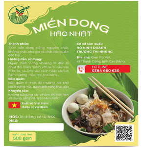 Miến dong Hào Nhật