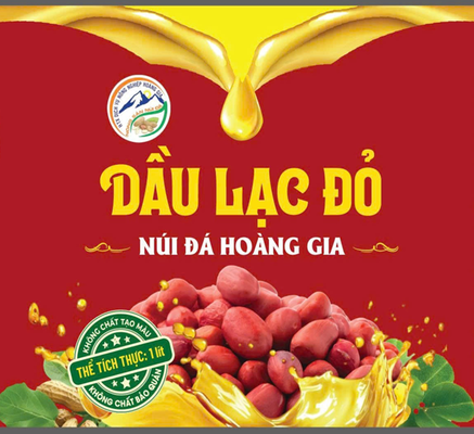 Dầu lạc đỏ núi đá Hoàng Gia