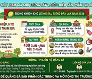 MỜI THAM GIA KHU TRƯNG BÀY & GIỚI THIỆU SẢN PHẨM TẠI ĐẮK LẮK 202