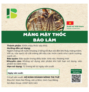 Măng mạy thốc Bảo Lâm