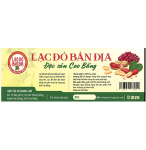 Lạc đỏ bản địa Cao Bằng – hương vị bùi ngậy từ núi đá Thông Nông