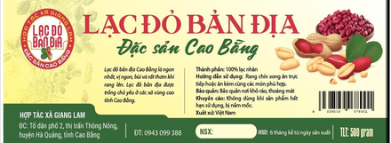 Lạc đỏ bản địa Cao Bằng – hương vị bùi ngậy từ núi đá Thông Nông