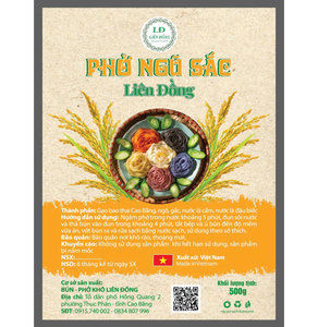 Phở ngũ sắc Liên Đồng