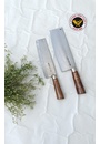Dao thép trắng không rỉ.
