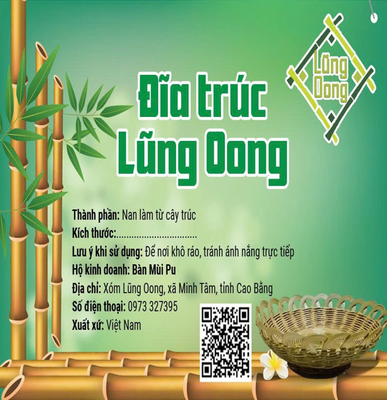 Đĩa trúc Lũng Oong