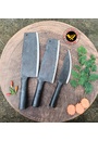 Bộ dao cán sắt cơ bản 3 món 