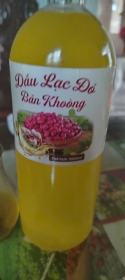 Dầu lạc đỏ Bản Khoòng (OCOP 3sao)